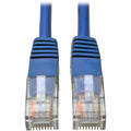 Tripp Lite 4ft Cat5e / Cat5 350MHz Molded Patch Cable RJ45 M/M Blue 4' - Category 5e - 4ft - 1 x RJ-45 Network - 1 x RJ-45 Male Network - Blue - N002-004-BL - eCommerce Business Prime
