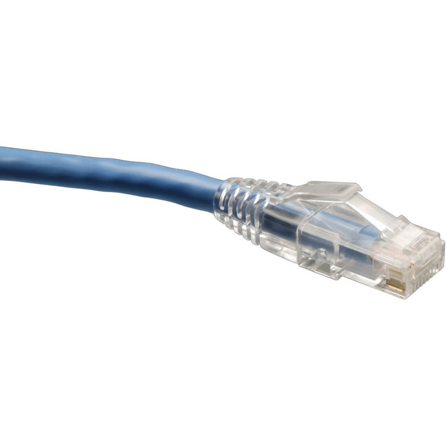 Tripp Lite 75ft Cat6 Gigabit Solid Conductor Snagless Patch Cable RJ45 M/M Blue 75' - Category 6 - 75ft - 1 x RJ-45 Male Network - 1 x RJ-45 Male Network - Blue - N202-075-BL - eCommerce Business Prime