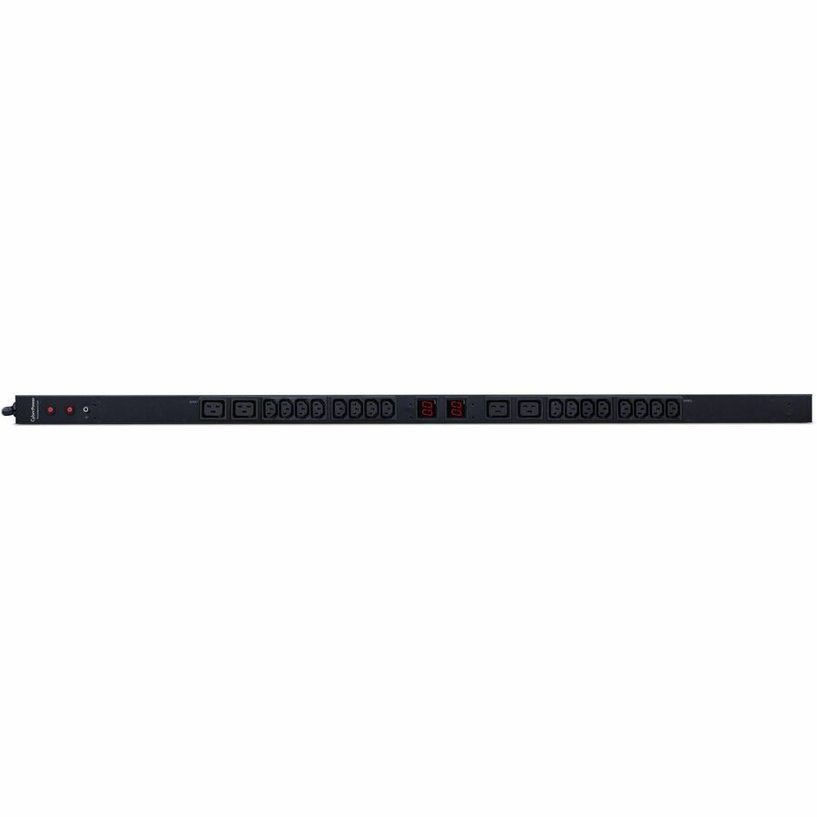 CyberPower PDU30MVHVT20F 200 - 230 VAC 30A Metered PDU - 20 Outlets, 10 ft, NEMA L6-30P, Vertical, 0U, Lifetime Warranty - PDU30MVHVT20F - eCommerce Business Prime
