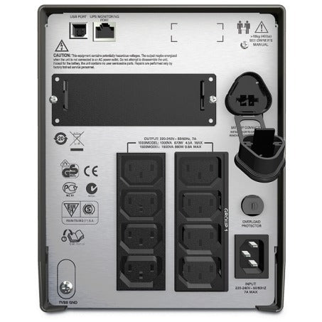 APC Smart-UPS SMT1500I 1500 VA Tower UPS - International Version - Tower - 7 Minute Stand-by - 230 V AC Output - SMT1500I - eCommerce Business Prime