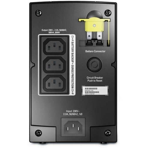 APC by Schneider Electric Back-UPS RS BR500CI-AS 500 VA Tower UPS - Tower - 10 Hour Recharge - 3 Minute Stand-by - 230 V AC Output - BR500CI-AS - eCommerce Business Prime