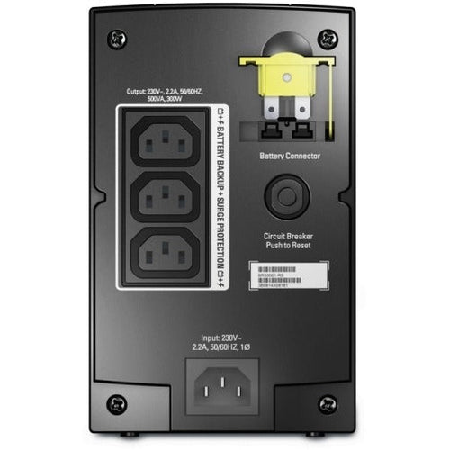 APC by Schneider Electric Back-UPS RS BR500CI-AS 500 VA Tower UPS - Tower - 10 Hour Recharge - 3 Minute Stand-by - 230 V AC Output - BR500CI-AS - eCommerce Business Prime