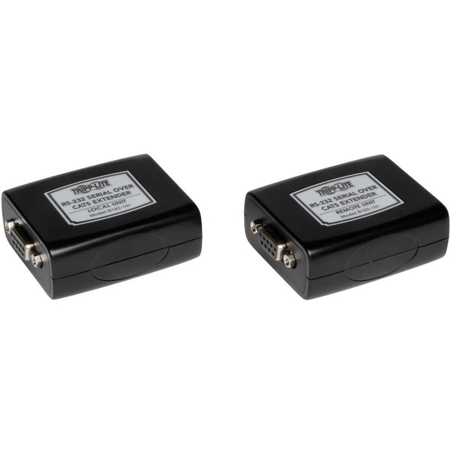 Tripp Lite RS-232 / Serial Over Cat5/Cat6 Video Extender Kit Transmitter Receiver 3280' - Network (RJ-45) - 3280.84 ft Extended Range - B165-101 - eCommerce Business Prime