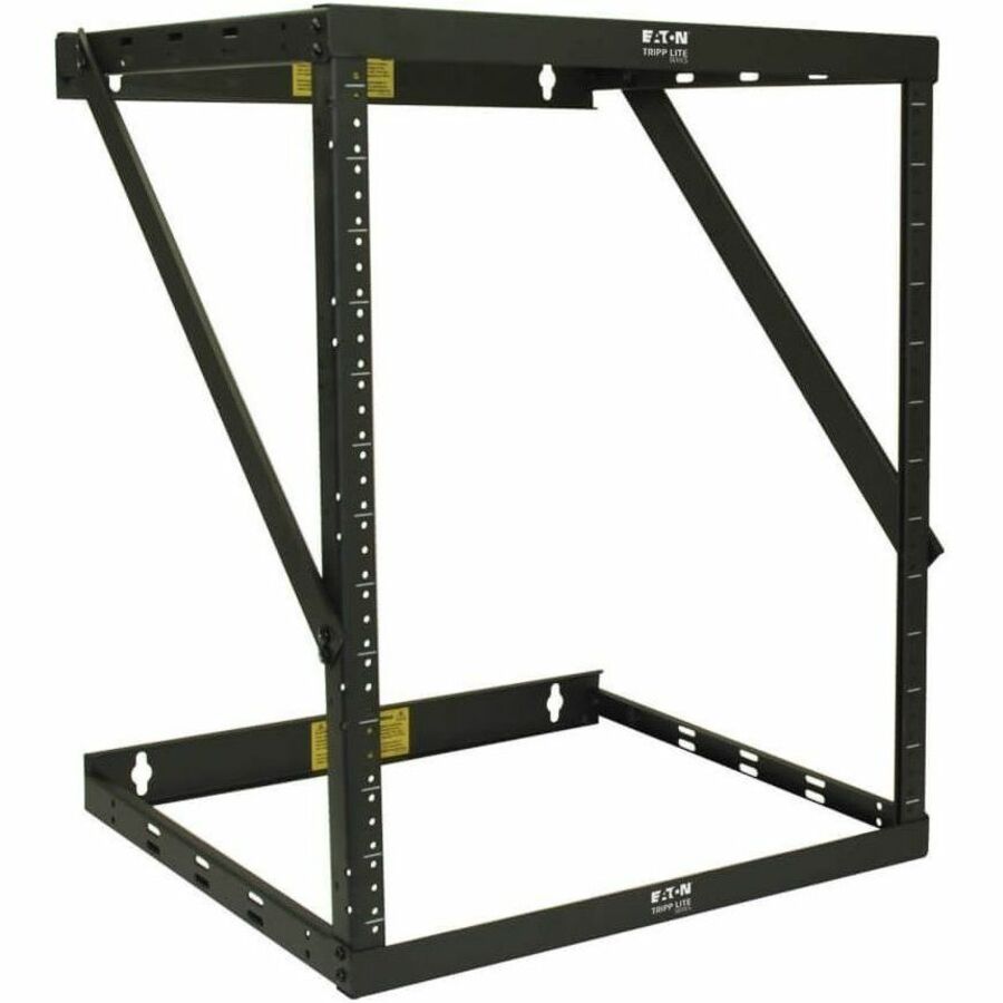 Tripp Lite Wall Mount 2-Post Open Frame Rack Cabinet 8U / 14U / 22U - Wall Mountable - Black - Steel - 150 lb Maximum Weight Capacity - SRWO8U22 - eCommerce Business Prime