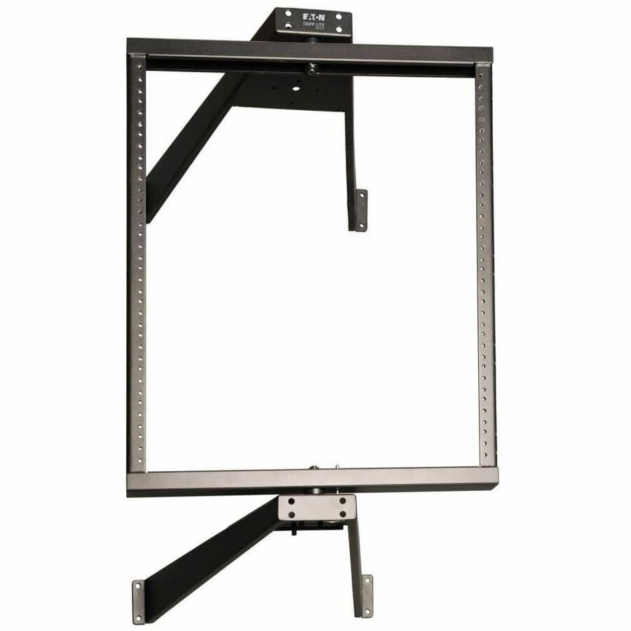 Tripp Lite 12U Wall Mount 2-Post Open Frame Rack Hinged Pivoting Flat-Pack - 12U Rack Height - Wall Mountable - Steel - SRWO12US - eCommerce Business Prime