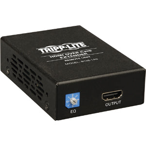 Tripp Lite HDMI Over Cat5/Cat6 Active Video Extender Remote 1080p 60Hz 200' - 1 Input Device - 1 Output Device - 200 ft Range - 1 x Network (RJ-45) - 1 x HDMI Out - Twisted Pair - TAA Compliant - B126-1A0 - eCommerce Business Prime