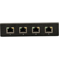Tripp Lite HDMI Over Cat5 / Cat6 Extender Splitter 4-Port Transmitter TAA - 1 Input Device - 5 Output Device - 200 ft Range - 4 x Network (RJ-45) - 1 x HDMI In - 1 x HDMI Out - Twisted Pair - Category...  - B126-004 - eCommerce Business Prime