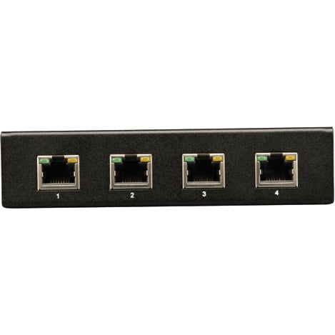 Tripp Lite HDMI Over Cat5 / Cat6 Extender Splitter 4-Port Transmitter TAA - 1 Input Device - 5 Output Device - 200 ft Range - 4 x Network (RJ-45) - 1 x HDMI In - 1 x HDMI Out - Twisted Pair - Category...  - B126-004 - eCommerce Business Prime
