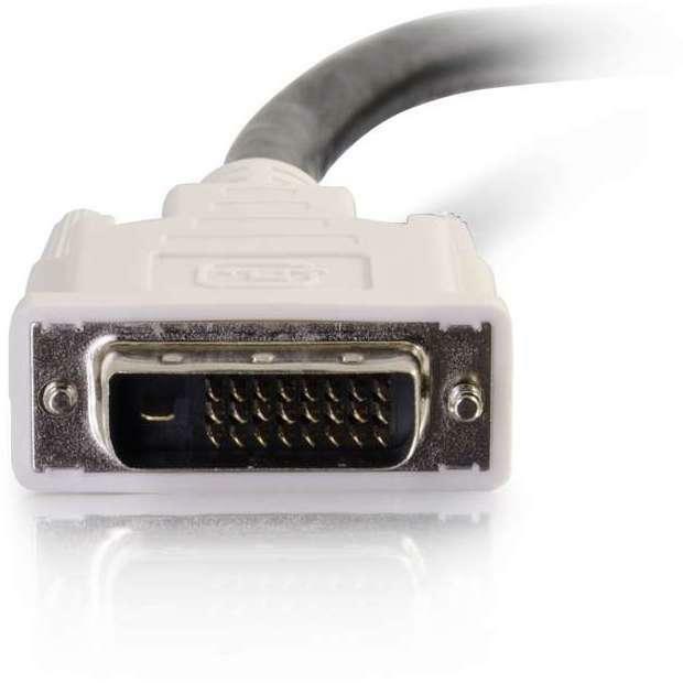 C2G 2m DVI-D Dual Link Digital Video Cable - DVI Cable - 6ft - DVI-D Male - DVI-D Male Video - 6ft - Black - 26911 - eCommerce Business Prime