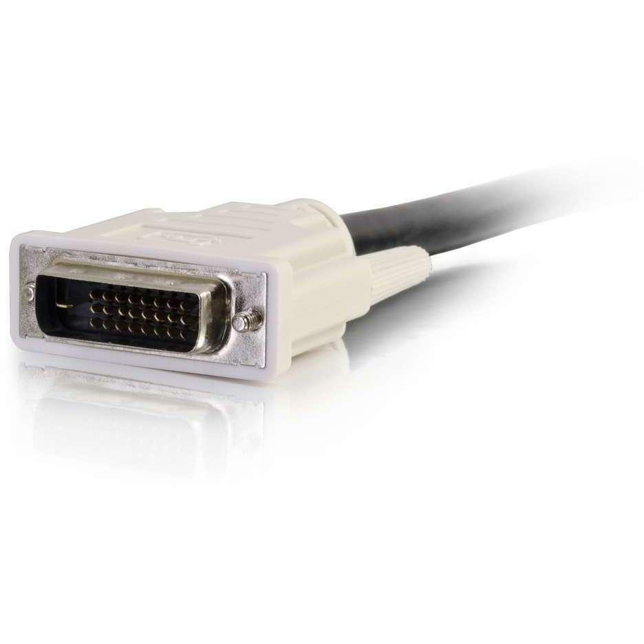 C2G 2m DVI-D Dual Link Digital Video Cable - DVI Cable - 6ft - DVI-D Male - DVI-D Male Video - 6ft - Black - 26911 - eCommerce Business Prime