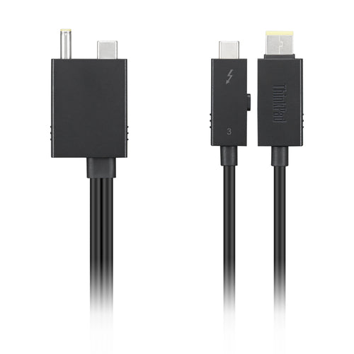Lenovo 4X91K16970 Thunderbolt cable 0.7 m 40 Gbit/s Black - eCommerce Business Prime