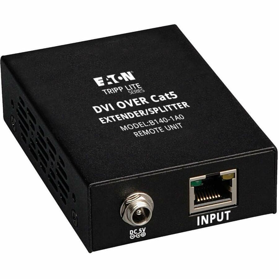 Tripp Lite DVI Over Cat5/Cat6 Active Video Extender Remote Video Receiver 1920 x 1080 200' - 1920x1080 at 60Hz - B140-1A0 - eCommerce Business Prime