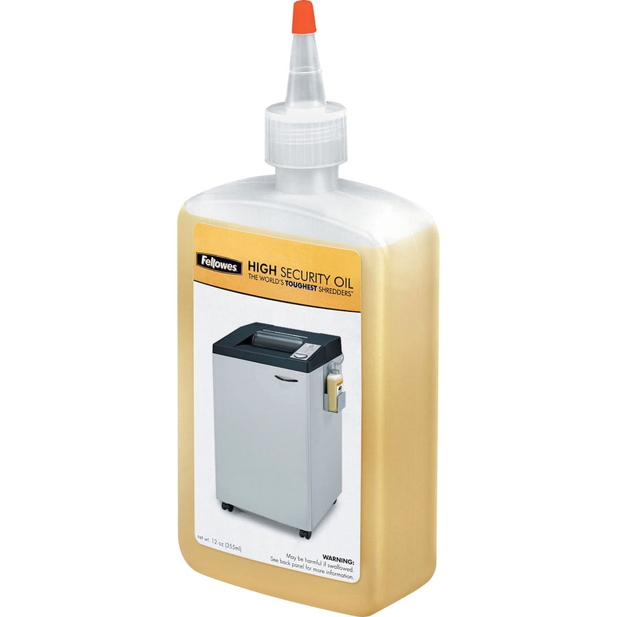 Fellowes Powershred&reg; High Security Shredder Oil 12 Oz. Bottle - 12 fl oz - 3505701 - eCommerce Business Prime
