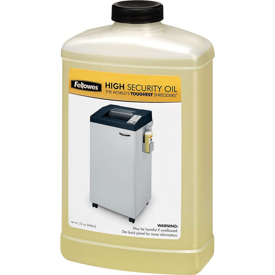 Fellowes Powershred&reg; High Security Shredder Oil ? 32 Oz. Bottle - 32 oz - 3505801 - eCommerce Business Prime