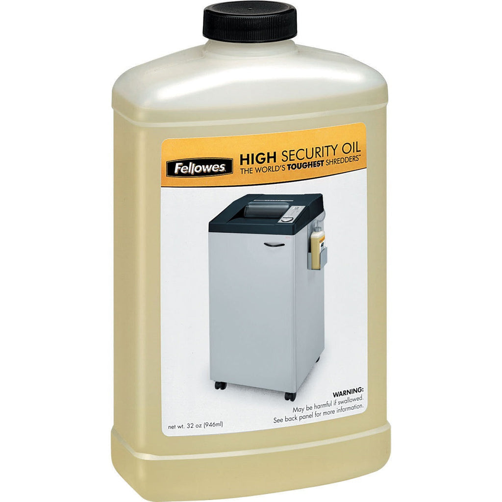 Fellowes Powershred&reg; High Security Shredder Oil ? 32 Oz. Bottle - 32 oz - 3505801 - eCommerce Business Prime
