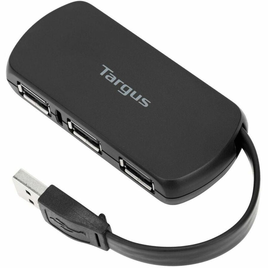 Targus ACH114US 4-Port USB Hub - USB Type A - 4 USB Port(s) - 4 USB 2.0 Port(s) - PC, Mac, Chrome - ACH114US - eCommerce Business Prime