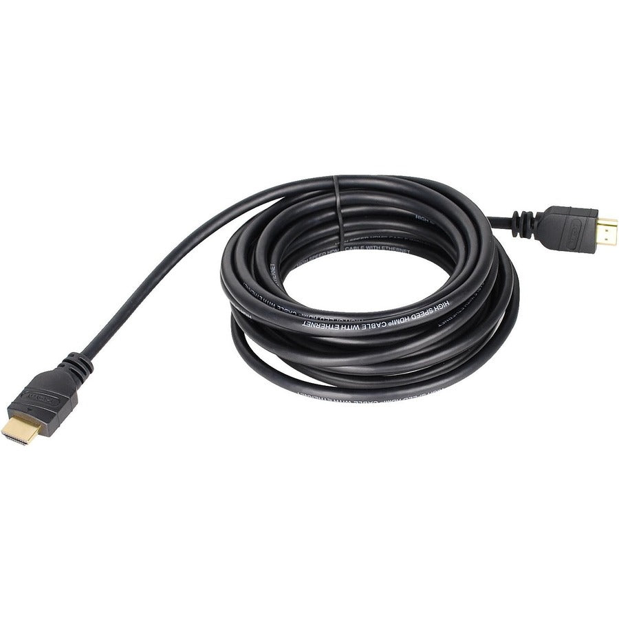SIIG CB-H20512-S1 HDMI Cable - 6.56 ft HDMI A/V Cable - First End: 1 x HDMI Type A Digital Audio/Video - Male - Second End: 1 x HDMI Type A Digital Audio/Video - Male - Shielding - Black - CB-H20512-S1 - eCommerce Business Prime