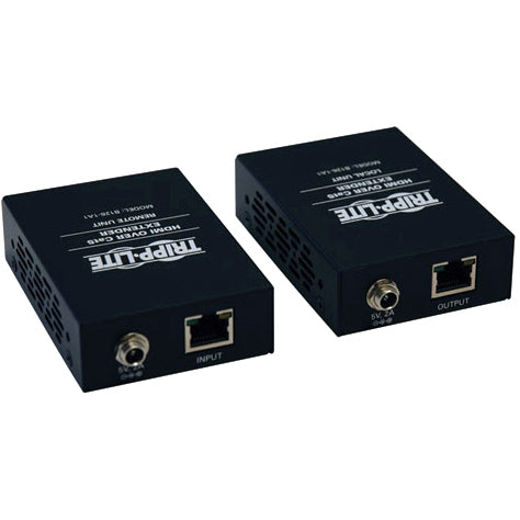 Tripp Lite HDMI Over Cat5/6 Active Video Extender Kit Transmitter Receiver 1080p 200' - 2 Input Device - 2 Output Device - 150 ft Range - 2 x Network (RJ-45) - 1 x HDMI In - 2 x HDMI Out - Twisted Pai...  - B126-1A1 - eCommerce Business Prime