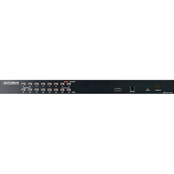 ATEN KH1516A KVM Switch - 16 Computer(s) - 1600 x 1200 - 16 x Network (RJ-45) - 2 x PS/2 Port - 2 x USB1 x VGA - KH1516A - eCommerce Business Prime