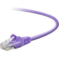 Belkin Cat5e Patch Cable - RJ-45 Male Network - RJ-45 Male Network - 5ft - Purple - A3L791-05-PUR-S - eCommerce Business Prime