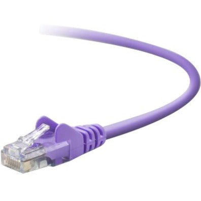 Belkin Cat5e Patch Cable - RJ-45 Male Network - RJ-45 Male Network - 5ft - Purple - A3L791-05-PUR-S - eCommerce Business Prime