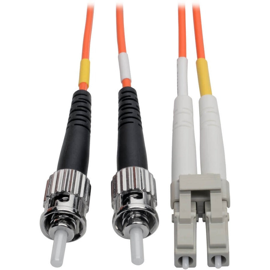 Tripp Lite 1M Duplex Multimode 62.5/125 Fiber Optic Patch Cable LC/ST 3' 3ft 1 Meter - LC Male - ST Male - 3.28ft - N318-01M - eCommerce Business Prime