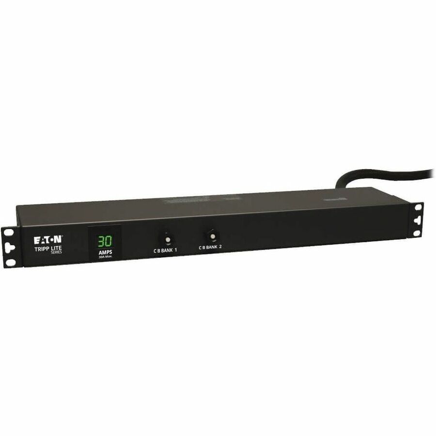Tripp Lite PDU Metered 120V 30A 5-15/20R 12 Outlet L5-30P 1U RM - 1UHorizontal Rackmount, Vertical Rackmount - PDUMH30 - eCommerce Business Prime