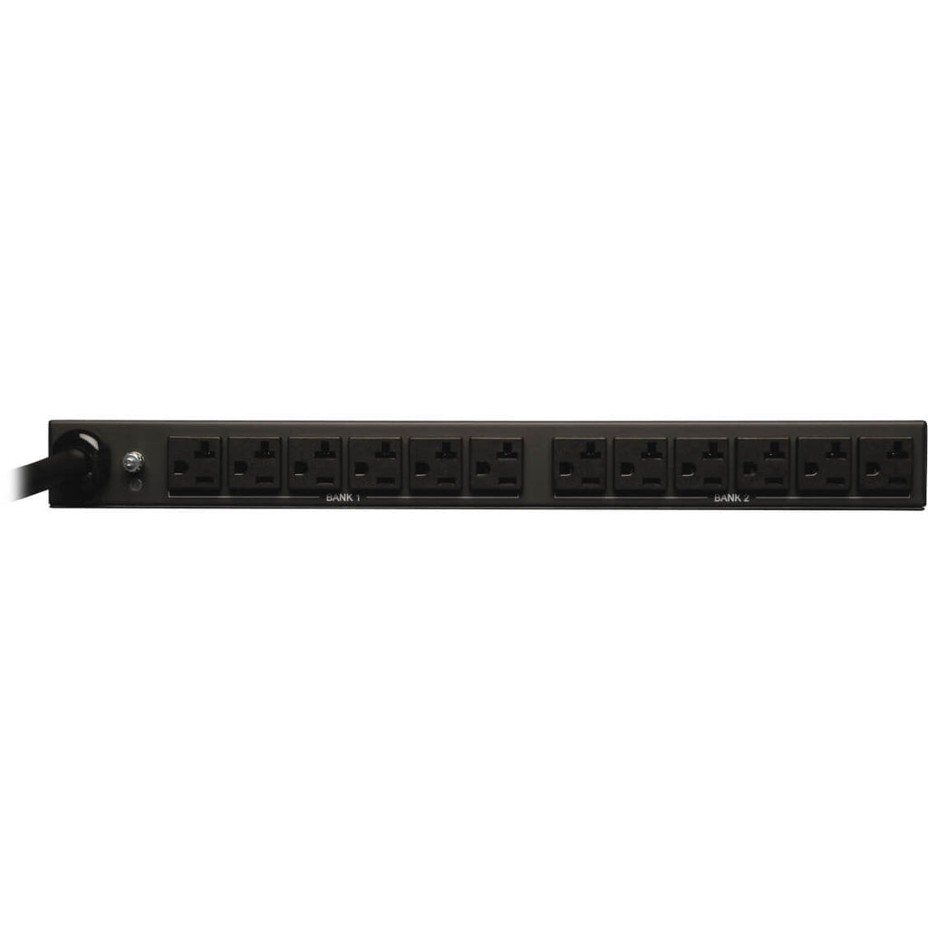Tripp Lite PDU Metered 120V 30A 5-15/20R 12 Outlet L5-30P 1U RM - 1UHorizontal Rackmount, Vertical Rackmount - PDUMH30 - eCommerce Business Prime