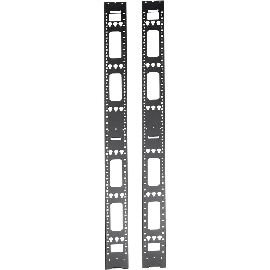 Tripp Lite 42U Rack Enclosure Server Cabinet Vertical Cable Management Bars - Cable Mount - 2 Pack - 42U Rack Height - SRVRTBAR - eCommerce Business Prime