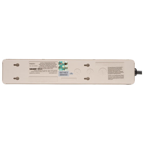 Tripp Lite 6-Outlet Commercial-Grade Surge Protector, 6 ft. (1.83 m) Cord, 900 Joules, 12.5-in. length - Receptacles: 6 x NEMA 5-15R - 900J - PM6SN1 - eCommerce Business Prime