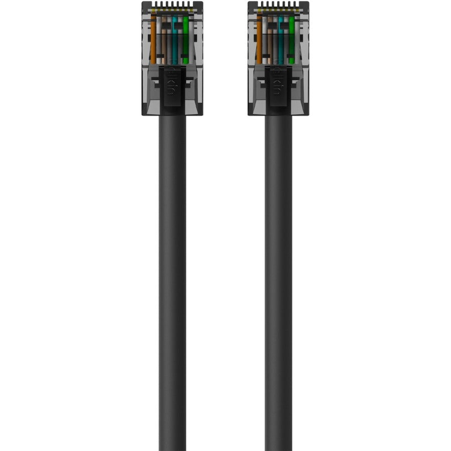 Belkin CAT6 Ethernet Patch Cable, RJ45, M/M - 3 ft Category 6 Network Cable for Network Device, Router, Modem - First End: 1 x RJ-45 Network - Male - Second End: 1 x RJ-45 Network - Male - 1 Gbit/s - ...  - A3L980-03-BLK - eCommerce Business Prime