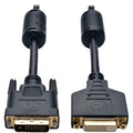 Tripp Lite 6ft DVI Dual Link Extension Cable Digital TMDS Shielded DVI-D M/F 6' - (DVI-D M/F) 6-ft. - P562-006 - eCommerce Business Prime