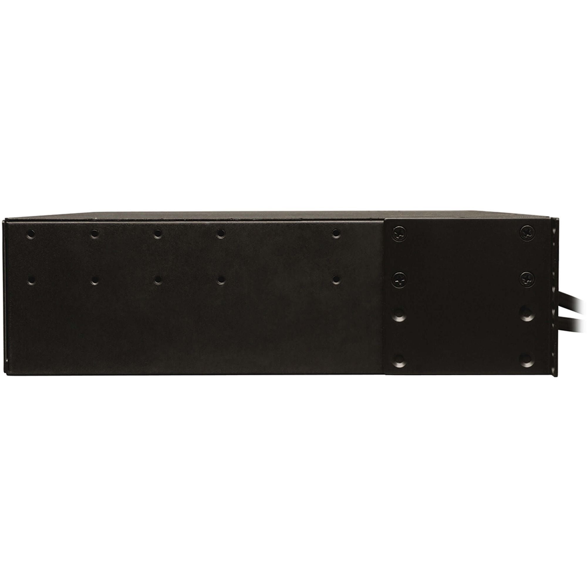 Tripp Lite PDU Metered ATS 120V 30A 24 5-15/20R; 1 L5-30R 2 L5-30P 2URM - 24 x NEMA 5-15/20R, 1 x NEMA L5-30R - 2UHorizontal Rackmount, Wall Mountable - PDUMH30AT - eCommerce Business Prime