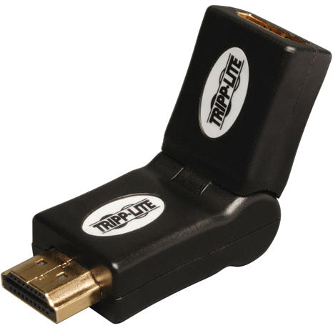 Tripp Lite HDMI Male to Female Swivel Adapter Up / Down Angled Connector M/F - 1 x HDMI Digital Audio/Video Female - 1 x HDMI Digital Audio/Video Male - Black - P142-000-UD - eCommerce Business Prime
