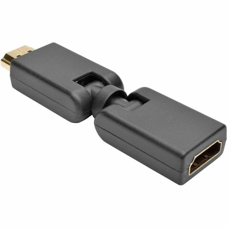 Tripp Lite HDMI Male to Female Swivel Adapter Up / Down Angled Connector M/F - 1 x HDMI Digital Audio/Video Female - 1 x HDMI Digital Audio/Video Male - Black - P142-000-UD - eCommerce Business Prime