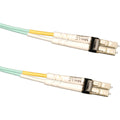 Tripp Lite 3M 10Gb Duplex Multimode 50/125 OM3 LSZH Fiber Optic Patch Cable Mini-LC / Mini-LC Aqua 10' 10ft 3 Meter - 10 ft Fiber Optic Network Cable for Network Device - First End: Mini-LC Network - ...  - N838-03M
