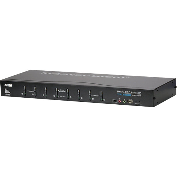 ATEN KVM Switch-TAA Compliant - 8 Computer(s) - QXGA - 2048 x 1536 - 9 x DVI1 x VGA - CS1768 - eCommerce Business Prime