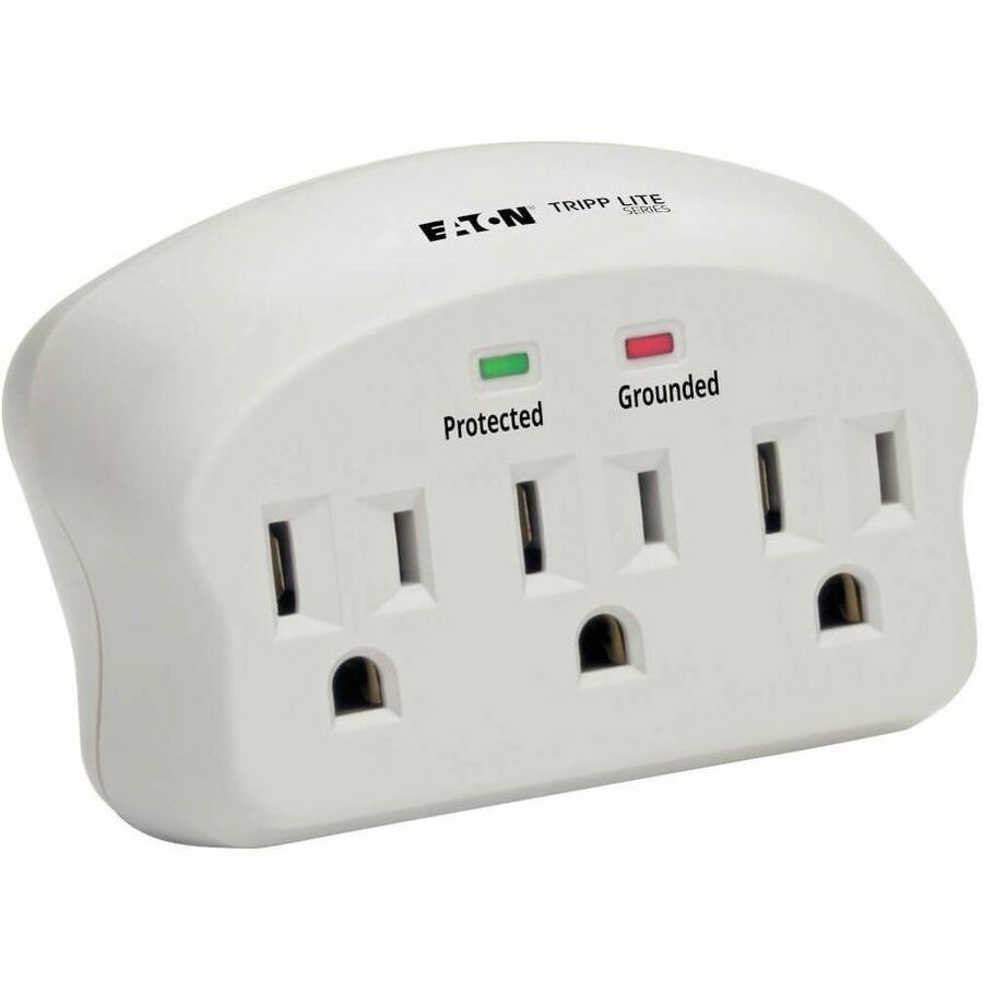 Tripp Lite Surge Protector Wallmount Direct Plug In 3 Outlet 660 Joules - 3 x NEMA 5-15R - 1875 VA - 660 J - 120 V AC Input - 120 V AC Output - SK3-0 - eCommerce Business Prime