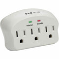 Tripp Lite Surge Protector Wallmount Direct Plug In 3 Outlet 660 Joules - 3 x NEMA 5-15R - 1875 VA - 660 J - 120 V AC Input - 120 V AC Output - SK3-0 - eCommerce Business Prime