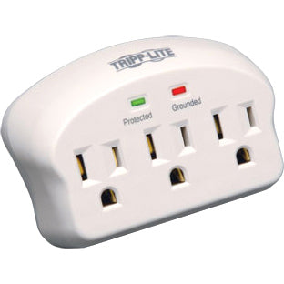 Tripp Lite Surge Protector Wallmount Direct Plug In 3 Outlet 660 Joules - 3 x NEMA 5-15R - 1875 VA - 660 J - 120 V AC Input - 120 V AC Output - SK3-0 - eCommerce Business Prime