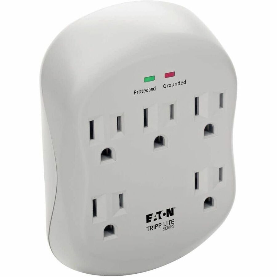 Tripp Lite Surge Protector Wallmount Direct Plug In 5 Outlet RJ11 1080 Joules - 5 - 1875 VA - 1080 J - 120 V AC Input - 120 V AC Output - SK5TEL-0 - eCommerce Business Prime