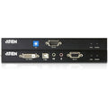 ATEN CE600 KVM Console/Extender-TAA Compliant - 1 Computer(s) - 196.85 ft Range - WUXGA - 1920 x 1200 Maximum Video Resolution - 2 x Network (RJ-45) - 3 x USB - 2 x DVI - 5.3 V DC Input Voltage - Rack...  - CE600 - eCommerce Business Prime