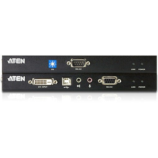 ATEN CE600 KVM Console/Extender-TAA Compliant - 1 Computer(s) - 196.85 ft Range - WUXGA - 1920 x 1200 Maximum Video Resolution - 2 x Network (RJ-45) - 3 x USB - 2 x DVI - 5.3 V DC Input Voltage - Rack...  - CE600 - eCommerce Business Prime