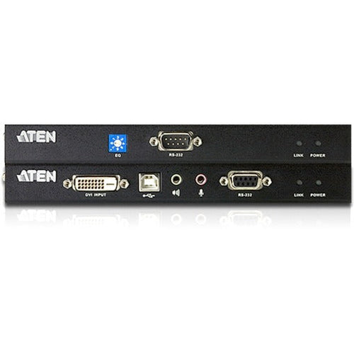 ATEN CE600 KVM Console/Extender-TAA Compliant - 1 Computer(s) - 196.85 ft Range - WUXGA - 1920 x 1200 Maximum Video Resolution - 2 x Network (RJ-45) - 3 x USB - 2 x DVI - 5.3 V DC Input Voltage - Rack...  - CE600 - eCommerce Business Prime