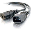 C2G 6ft Computer Power Extension Cord - 16 AWG - 250 Volt - For Computer, Printer, Monitor, Scanner - 250 V AC / 13 A - Black - 6 ft Cord Length - 29967 - eCommerce Business Prime