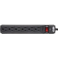 Tripp Lite Surge Protector Power Strip 6 Outlet 6' Cord 360 Joules Black - 6 x NEMA 5-15R - 1875 VA - 360 J - 125 V AC Input - 125 V AC Output - TLP6B - eCommerce Business Prime