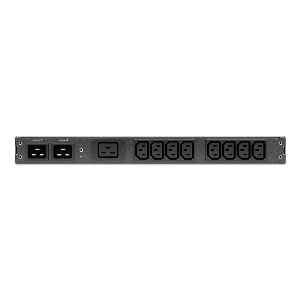APC Automatic Transfer Switch AP4423A - (8x) C13 + (1x) C19, 3680W, Rack mountable, 1U - AP4423A - eCommerce Business Prime