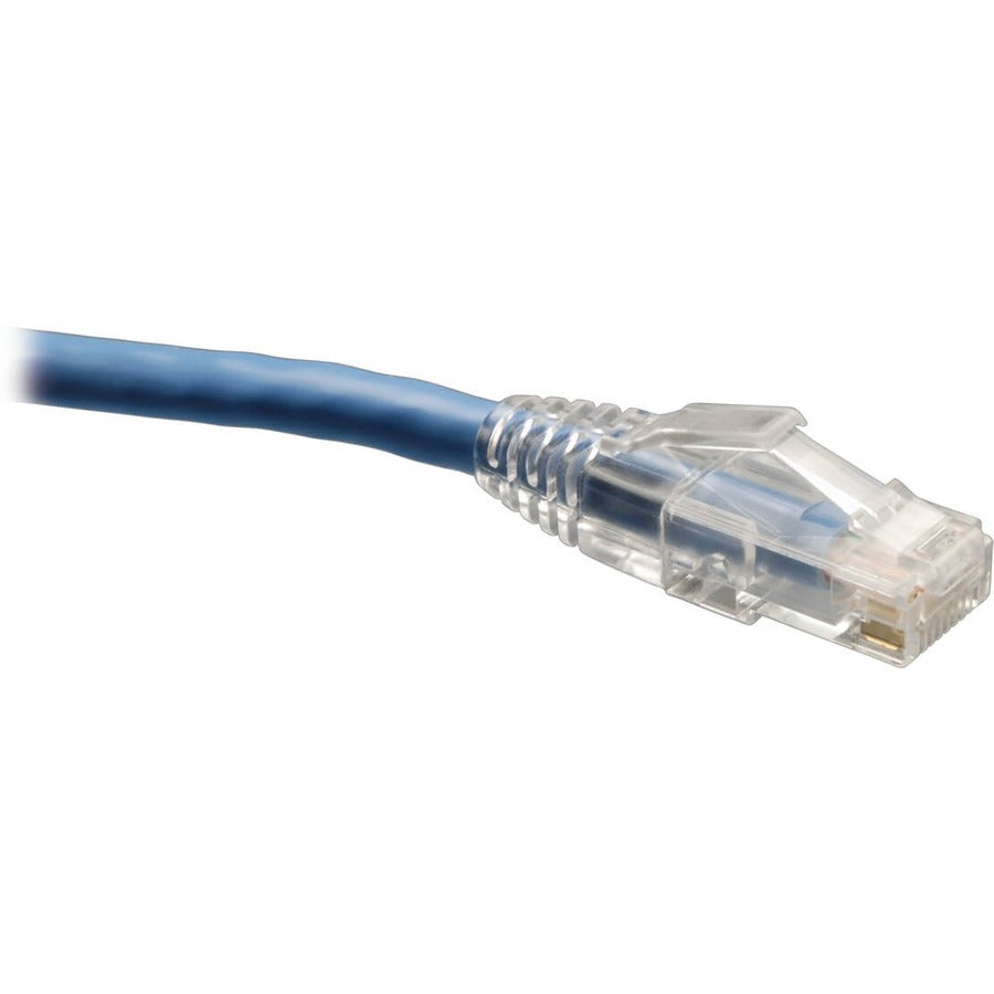Tripp Lite 125ft Cat6 Gigabit Solid Conductor Snagless Patch Cable RJ45 M/M Blue 125' - Category 6 for Network Device - 125ft - 1 x RJ-45 Male Network - 1 x RJ-45 Male Network - Blue - N202-125-BL - eCommerce Business Prime