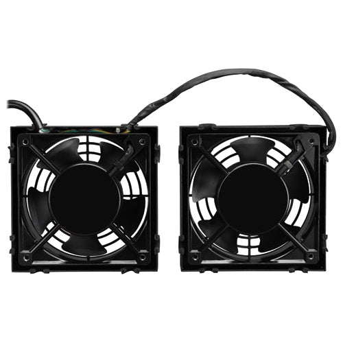 Tripp Lite Wallmount Rack Enclosure Cooling Roof Fan Kit 120V 5-15P - 1570.9 gal/min Maximum Airflow - NEMA 5-15P - 2 pc(s) - Cabinet - SRFANWM - eCommerce Business Prime