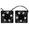 Tripp Lite Wallmount Rack Enclosure Cooling Roof Fan Kit 120V 5-15P - 1570.9 gal/min Maximum Airflow - NEMA 5-15P - 2 pc(s) - Cabinet - SRFANWM - eCommerce Business Prime